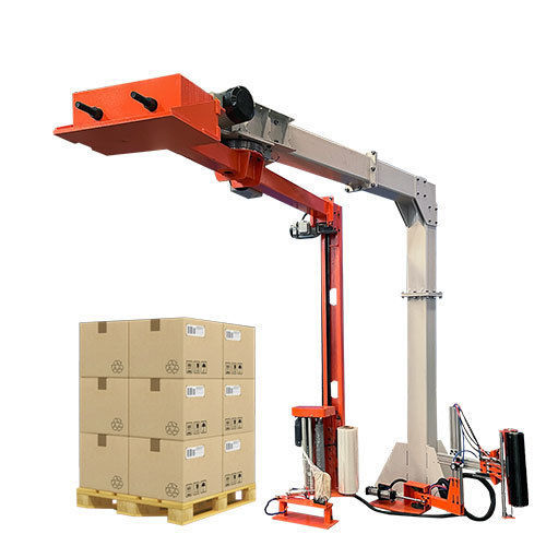 旋转机械臂式缠绕包装机 - R1800FZ - Shandong Dyehome Intelligent Equipment Co.,Ltd - 自动 / 机械制动 / 食品饮料行业
