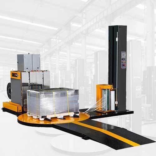 旋转托盘式缠绕机 - TP1650F-R - Shandong Dyehome Intelligent Equipment Co.,Ltd - 半自动 / 电磁制动器 / 食品饮料行业
