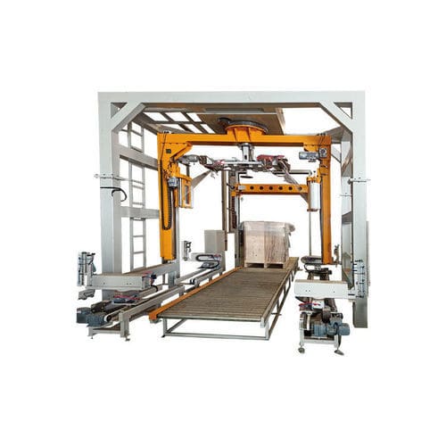 双旋转臂式缠绕包装机 - Shandong Dyehome Intelligent Equipment Co.,Ltd - 自动 / 大型 / 双卷轴
