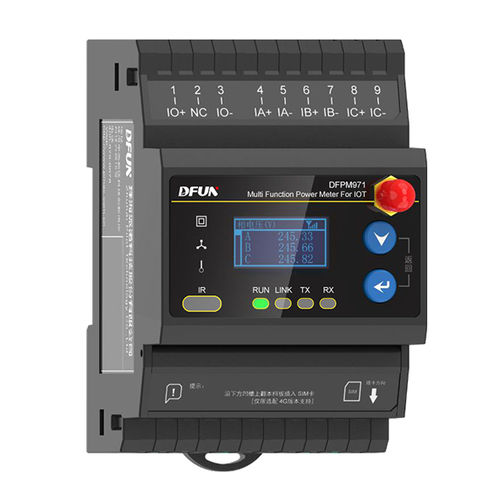 能量计功率计 - DFPM971  - DFUN (ZHUHAI) CO.,LTD. - DIN导轨 / 无线
