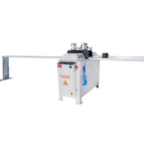 玻璃压条切割机 - S.Ç 301S - PLASTMAK MACHINE - 旋转刀 / 用于铝 / 用于PVC