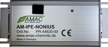 2管道插值器 - AM-IPE-Nonius - AMAC ASIC - und Mikrosensoranwendung Chemnitz GmbH - 6通道 / 可编程 / 带ABZ接口