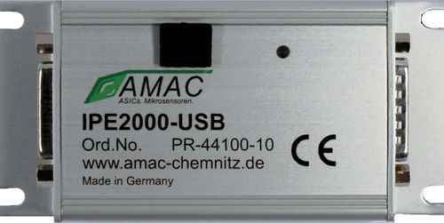 三通道插值器 - IPE2000 - AMAC ASIC - und Mikrosensoranwendung Chemnitz GmbH - 可编程 / 带SPI接口 / 测量系统