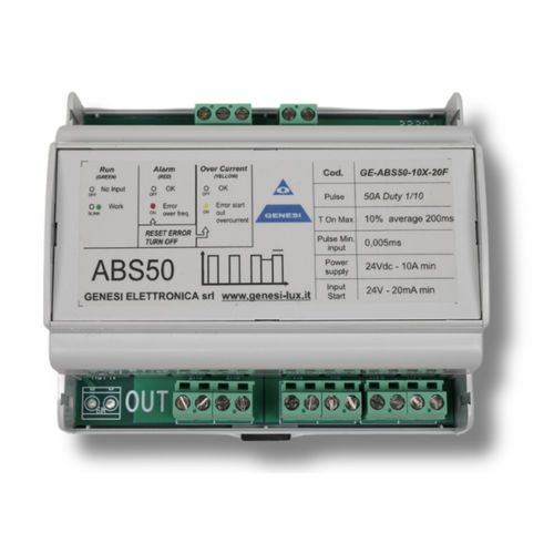 以太网照明控制器 - ABS50 - GENESI ELETTRONICA SRL - USB / EtherCAT / 单通道