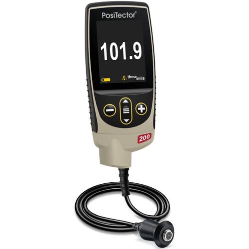 涂层测厚仪 - PosiTector® 200 series - DeFelsko Corporation - 塑料 / 用于混凝土结构 / 便携式