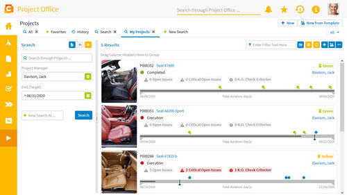 管理软件 - Project management - CONTACT Software GmbH - 监控 / 控制 / 规划
