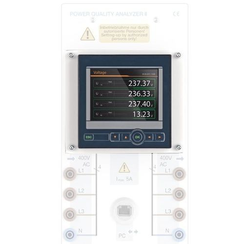 功率测量表 - ETS DIDACTIC GMBH ELABO Training Systems - 电压 / 功率因素 / 电能质量