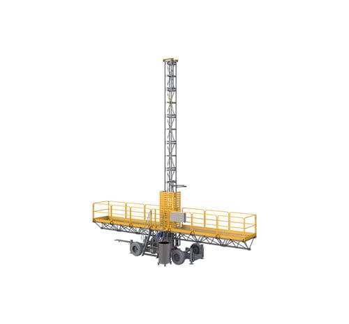 桅杆爬升式工作平台 / 单杆 - MCWP450 series - Ficont Industry (Beijing) Co., Ltd. - 双杆