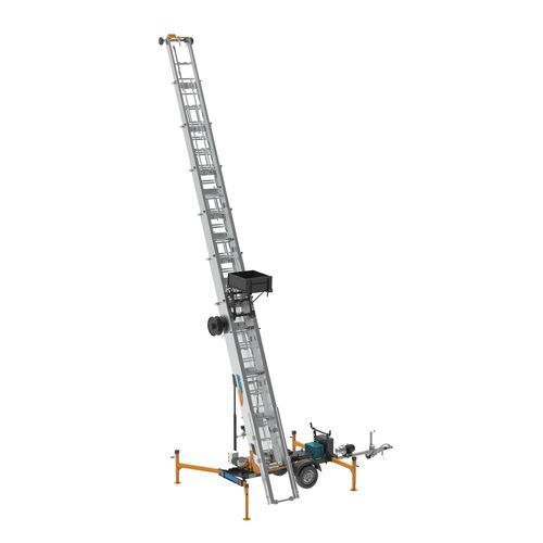 液压拖车式升降机 - YT series - Ficont Industry (Beijing) Co., Ltd. - 电动 / 机动 / 用于建筑