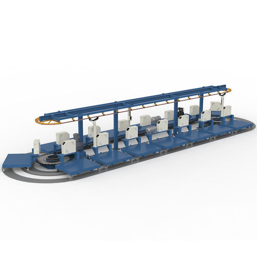 自动生产线 - Ground Rail  - ZHEJIANG HENGHUI MACHINERY CO.,LTD - 连续式 / 高速 / 模块化