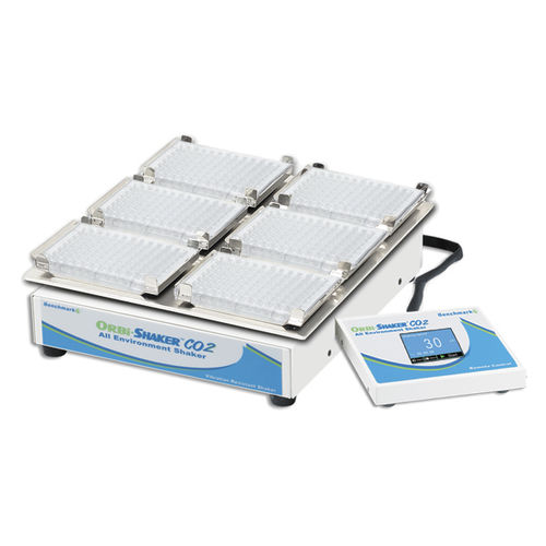 轨道式实验室搅拌器 - ORBI-SHAKER™ CO2-MP - BENCHMARK SCIENTIFIC - 数字 / 微孔板 / 紧凑型