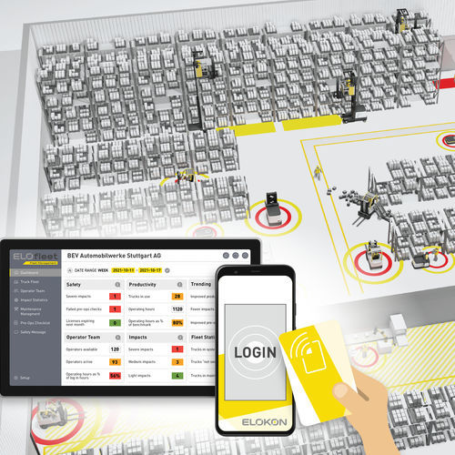 车队管理软件 - ELOfleet - ELOKON GmbH - 安全 / 门禁 / 工业