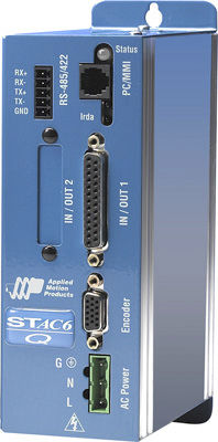单相交流驱动器 - STAC6 series - Applied Motion Products - 步进式 / 2 相位 / 用于电机