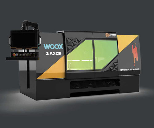 木工车床 - WOOX  - Oemak Machine - CNC数控 / 卧式 / 双轴