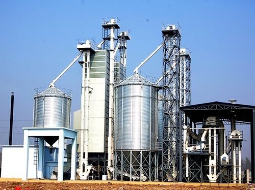 漏斗式贮液罐 - TCZK series - Henan SRON SILO ENGINEERING Co., Ltd - 存储 / 谷物 / 电镀钢