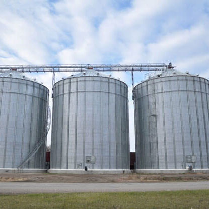 平底筒仓 - TCK series - Henan SRON SILO ENGINEERING Co., Ltd - 谷物 / 钢