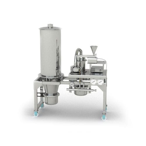 反击破碎机 - QS-100 - Zhejiang LeadTop Pharmaceutical Machinery Co., Ltd - 移动式 / 细粒