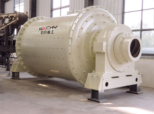 石材磨碎机 - Ф900×1800 - Henan Baichy Machinery Equipment Co., Ltd - 球磨 / 卧式 / 用于干式磨碎