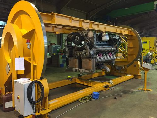 载荷翻料搅拌机 - Nordgreif GmbH - 手动 / 液压