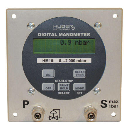 差动微压计 - HM19 - Huber Instrumente - 模拟