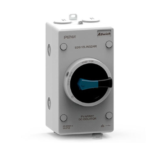 断路开关盒 - EDS1 series  - Aswich Electrical Co., Ltd - 嵌入式 / 长方形 / 铝制
