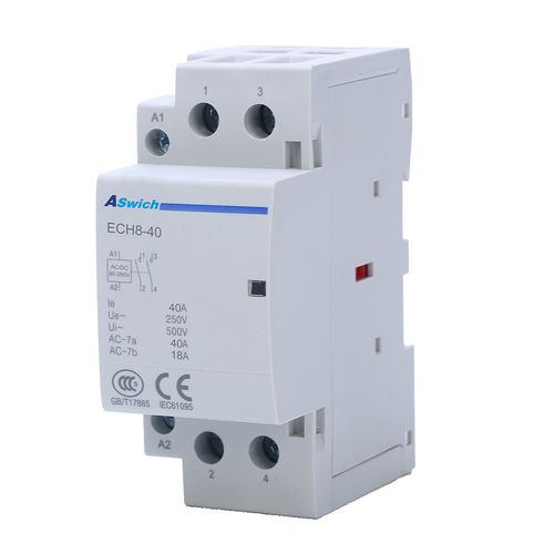 交流接触器 - Aswich Electrical Co., Ltd - 直流 / DIN导轨 / 紧凑型