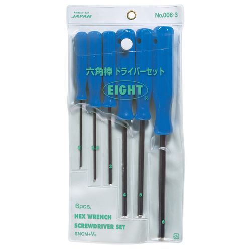 精准螺丝刀 - 006-S3 - Eight Tool - 六角形 / 高精度 / 钢