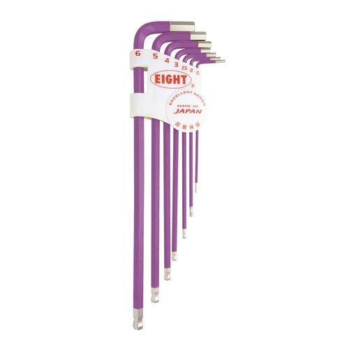 L形内六角扳手 - TLC-S7PU - Eight Tool - 六角头 / 套装 / 锥形头