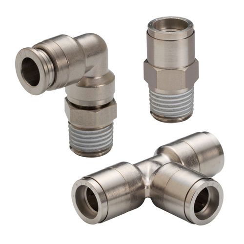 黄铜接头 - K series - NIHON PISCO CO., Ltd. - 液压 / 气动 / 推入式
