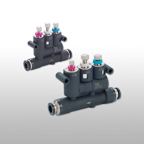 两层式阀门 - BJSU Series - NIHON PISCO CO., Ltd. - 针形 / 飞轮 / 气动