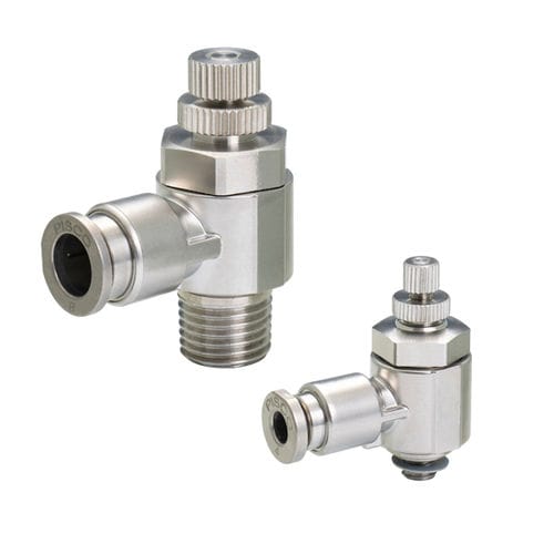 流量校准器阀门 - SSJS series - NIHON PISCO CO., Ltd. - 针形 / 飞轮 / 用于空气