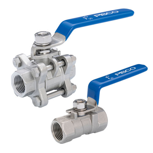 球形阀 - NSB series - NIHON PISCO CO., Ltd. - 杠杆 / 用于水 / 化工产品