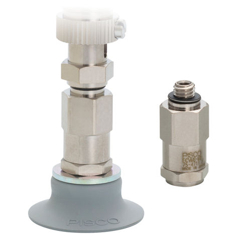 防坠落止回阀 - ECV series - NIHON PISCO CO., Ltd. - 压缩空气 / 螺纹 / 用于真空