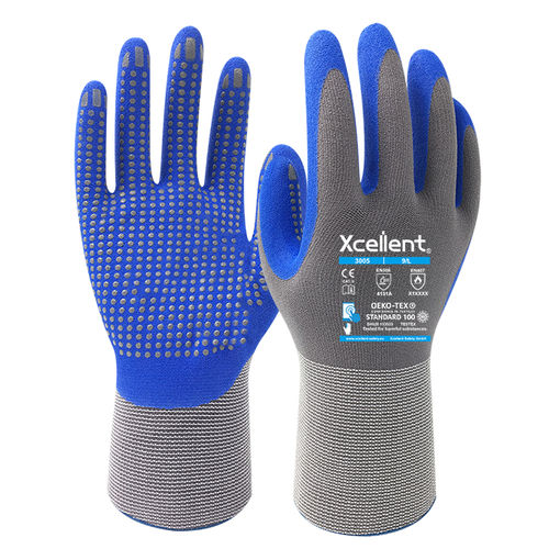 防滑防护手套 - 3005 - Xcellent Safety GmbH - 工作 / 搬运 / 用于汽车工业