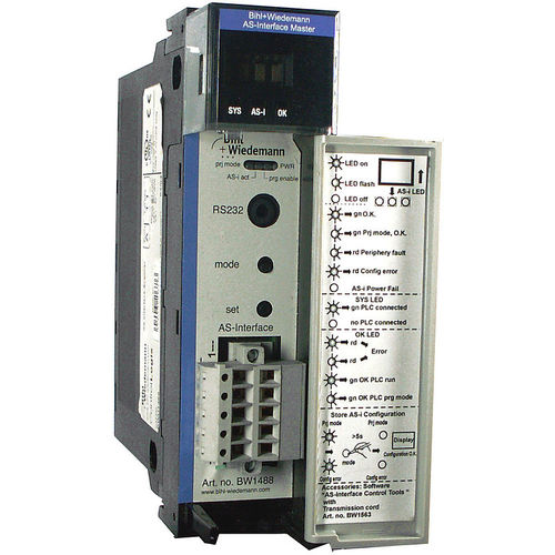 数字I/O - BWU1488 - Bihl+Wiedemann GmbH - ASi / RS232 / 安全