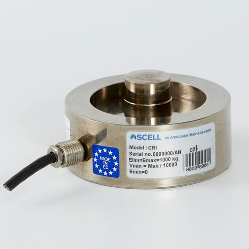 压缩型负荷传感器 - CRI C3 - Ascell Sensor,S.L. - 按钮型 / 用于漏斗 / 筒仓