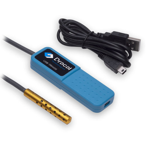 相对温湿度传感器 - TRH450 - Dracal Technologies Inc. - 移动式 / USB / 精准