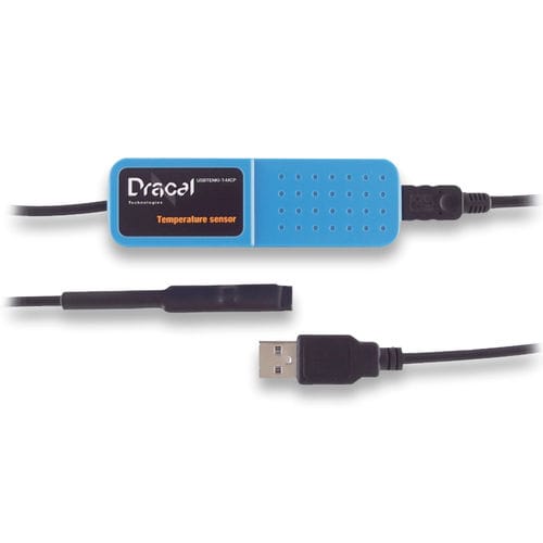 薄膜温度传感器 - TMP125 - Dracal Technologies Inc. - 数字 / USB / 用于测试工艺工程