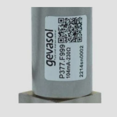 高压力电磁阀 - P377HP - GEVASOL - 直动式 / 双通 / 常闭