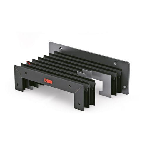 扁平风箱式防护罩 - PEI srl - U形 / PVC / 涂层帆布
