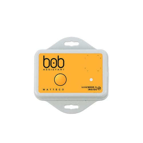 无线电频率振动传感器 - BoB Assistant - 50-80-001 - WATTECO - 紧凑型 / 无线电通信