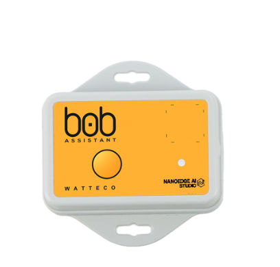 无线电频率振动传感器 - BoB Assistant - 50-80-004 - WATTECO - 用于危险区域 / 泵用 / 发动机