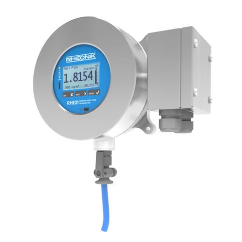 质量流量变送器 - RHE 21 - Rheonik Messtechnik GmbH - 体积 / 用于液体 / 气体