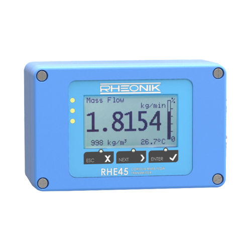 科里奥利流量变送器 - RHE 45  - Rheonik Messtechnik GmbH - 质量 / 用于液体 / 气体