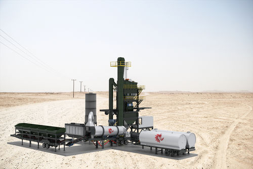 移动式沥青搅拌站 - HÜRKÜŞ 120 - POWER ASPHALT MACHINES LTD - 非连续 / 可运输