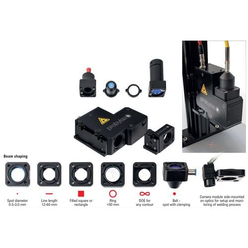 塑料焊接激光头 - Optics - ProByLas - 连续波 / 光纤 / 红外