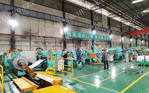 旋转横切流水线 -  FOSHAN TE XIANG MACHINERY CO., LTD - 用于钢材 / 用于铝 / 用于不锈钢