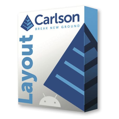 存储软件 - CARLSON LAYOUT - Carlson Software - 数据收集 / 工地 / Android 安卓