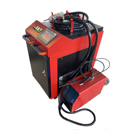 光纤激光焊接机 - YUKM series - Anhui Zhongrui Machine Manufacturing Co., Ltd. - 半自动 / 用于金属 / 垂直