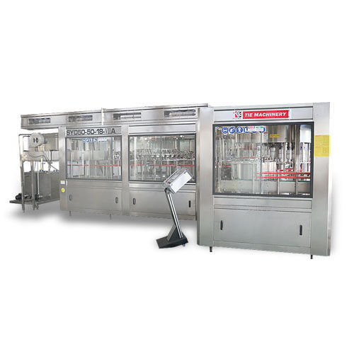 自动灌装封盖一体机 - RCGF18-18-8 series - Zhangjiagang TIE Machinery Co., Ltd. - 果汁